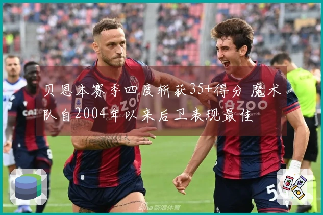 贝恩本赛季四度斩获35+得分 魔术队自2004年以来后卫表现最佳